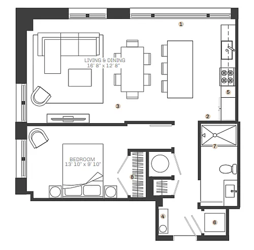 Floor plan A1