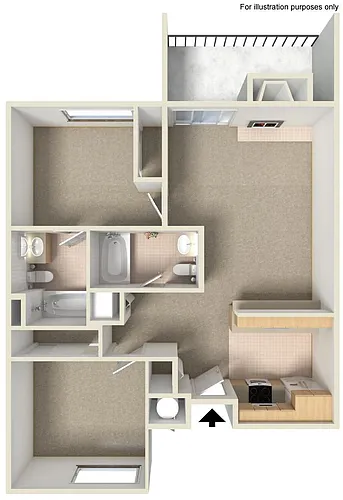 Floor plan Carmel