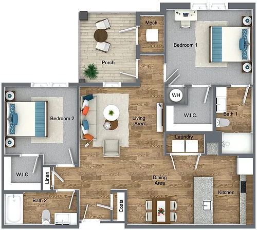 Floor plan The Cypress