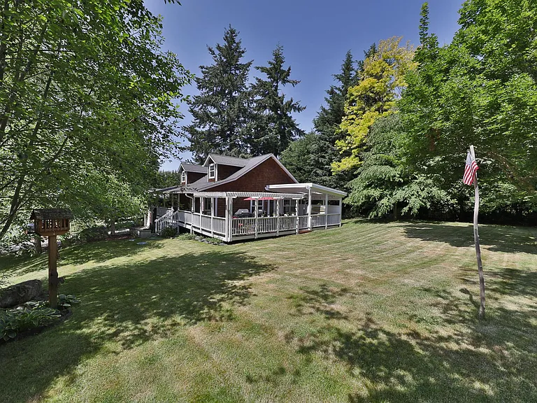 Large yard