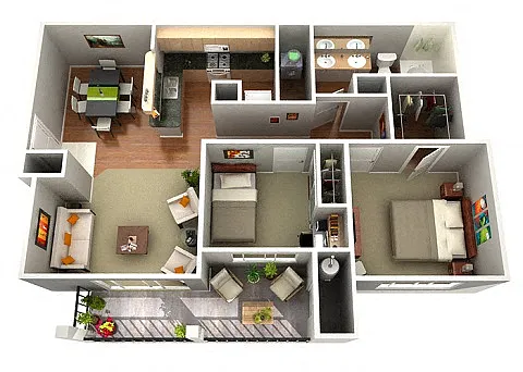 Floor plan Sunflower