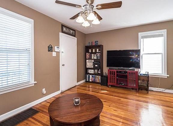 View of entry.  Windows let in plenty of natural light.