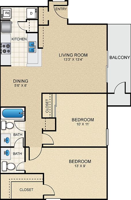 2nd image of 1111 W Main St APT 4101