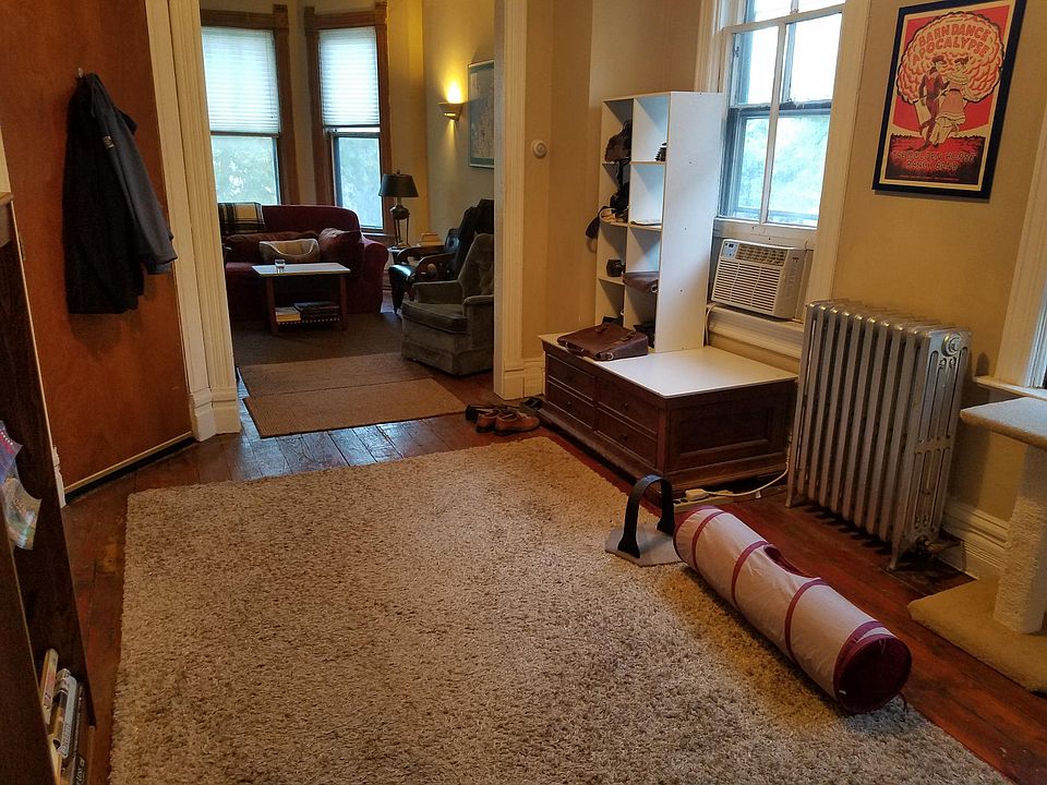 dining room/front door looking east