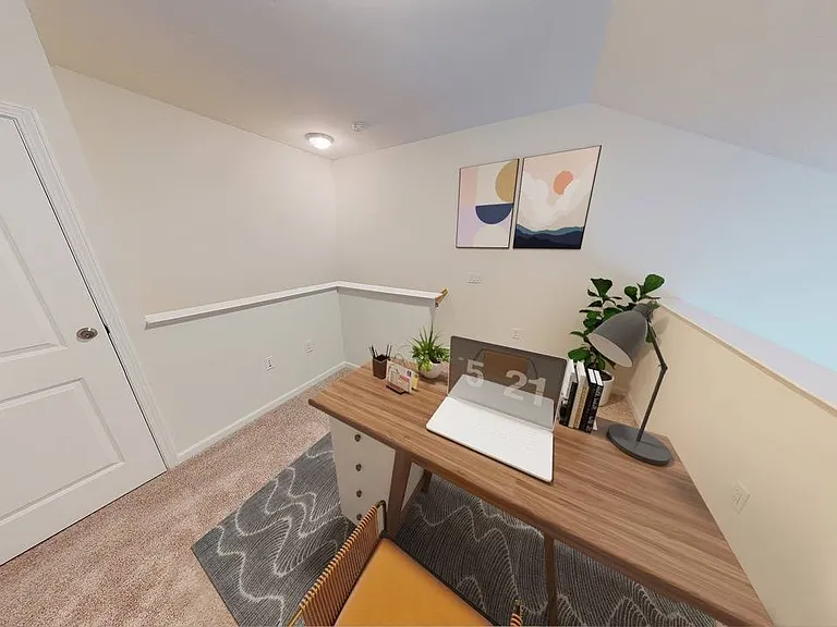 Loft space perfect for your home office on select floor plans*