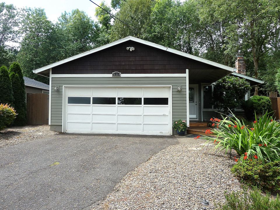 Large finished 2-car garage