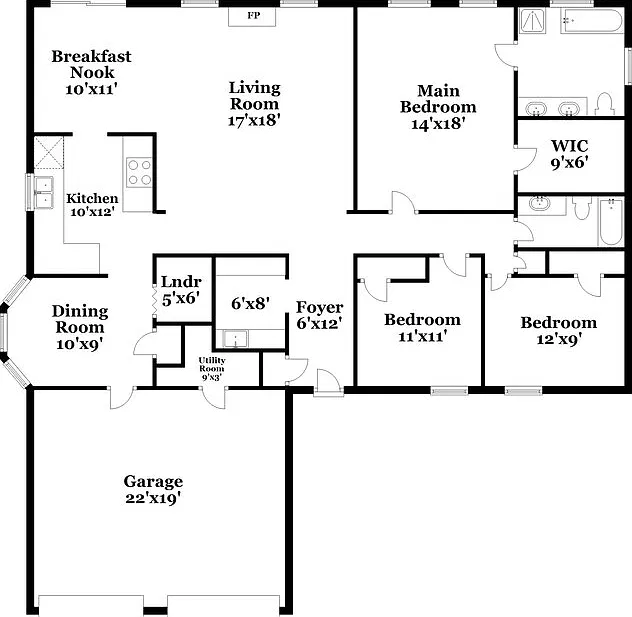 3 bed, 2.0 bath, 1802 sqft, $3,160 — Photo 2