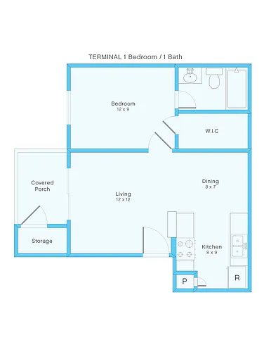 Floor plan Terminal
