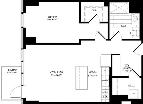Floor plan Residence 11 - Den