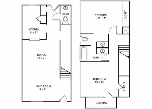 Floor plan Western Wallflower (B5)