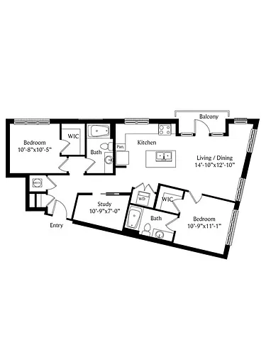 Floor plan B222