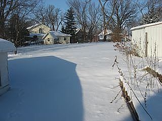 Huge backyard!