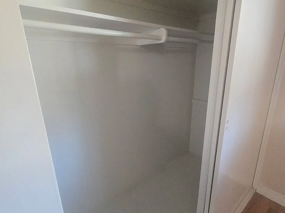 Bedroom closet.