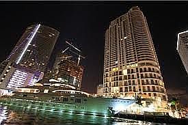 Night view of the building