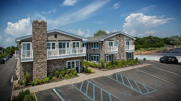 Across from Our Private Beach At Fairfield Waterside