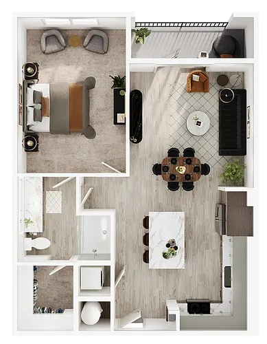 Floor plan A08