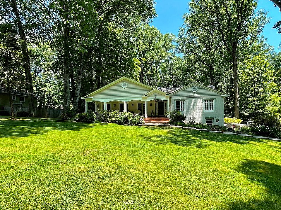 Front of home and yard