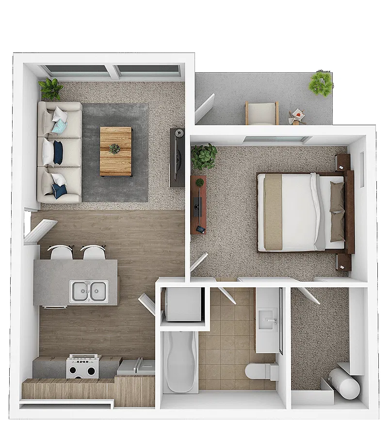 Floor plan Vashon