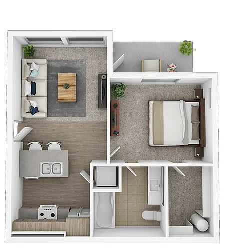 Floor plan Vashon