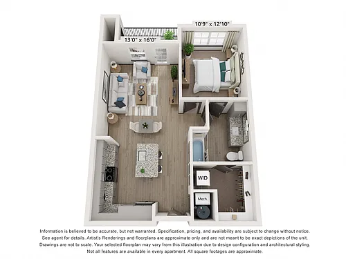 Floor plan A12