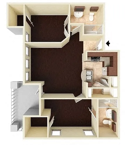 Floor plan B1