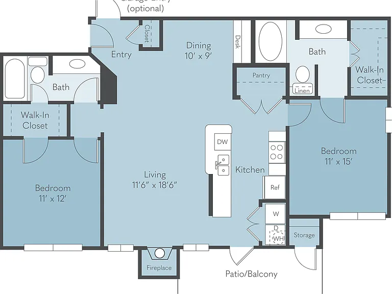 B3 floor plan The Highline
