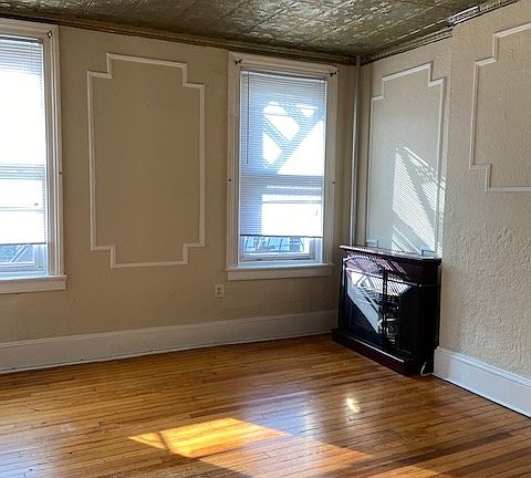 Living room with Gas heating element for efficient heating bill