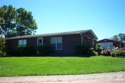 Pictures do not do it justice. Must see. Large rooms, full poured basement with walkout, full brick, solid.  Large cistern and city water ran to home.
