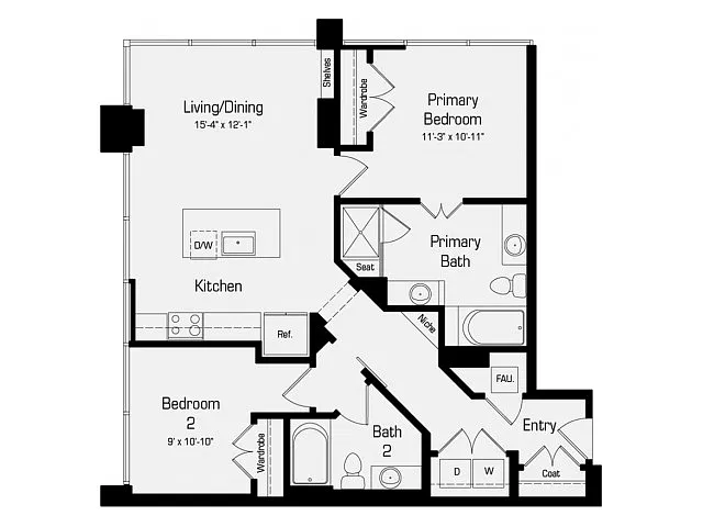 Floor plan B3