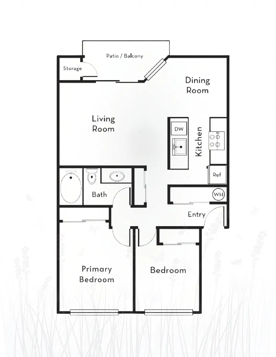 Floor plan The Meadow