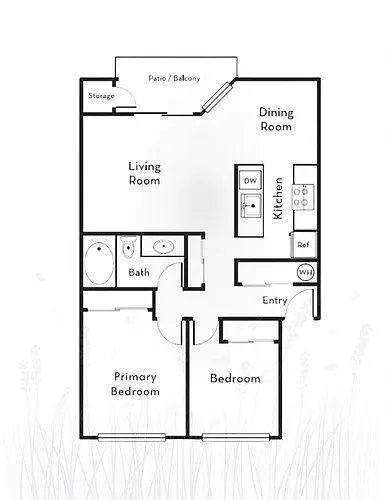 Floor plan The Meadow