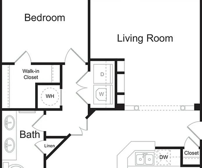 The Lindridge1 bedroom 1 bathroom 930 sq ft apartment home at The Kendrick located in Atlanta, GA 30324 The Lindridge1 bedroom 1 bathroom 930 sq ft apartment home at The Kendrick located in Atlanta, GA 30324