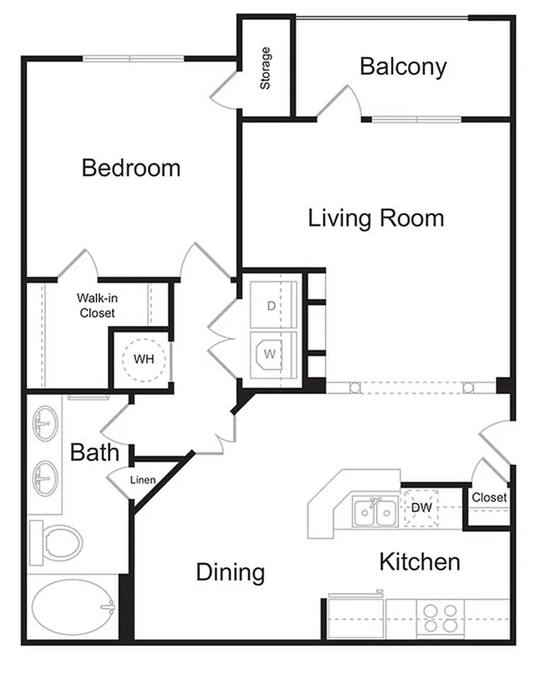 Floor plan The Lindridge