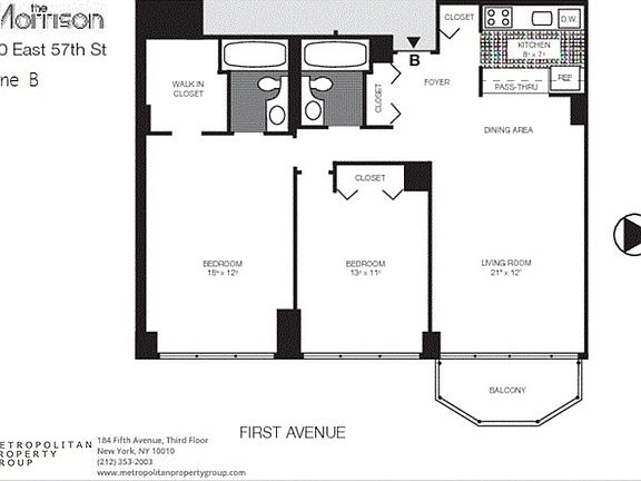 2nd image of 360 E 57th St #10B1