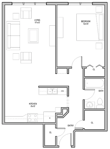 Floor plan The Dupont