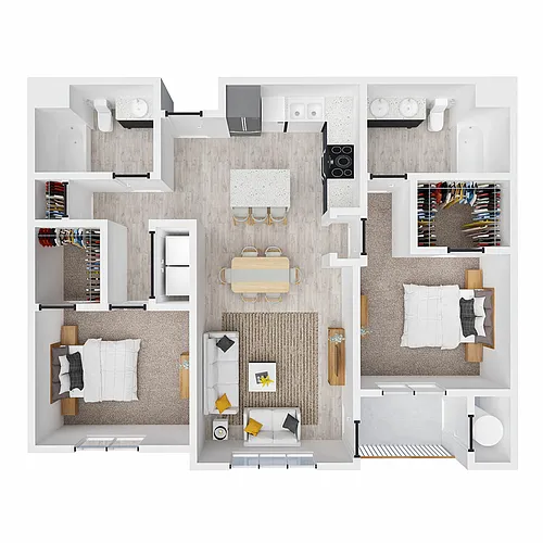 Floor plan Crystal Peak