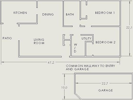 2nd image of 1365 E Evergreen Dr Unit 3