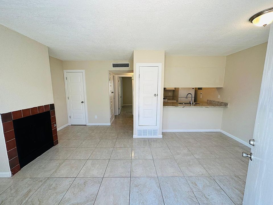 living room with fireplace