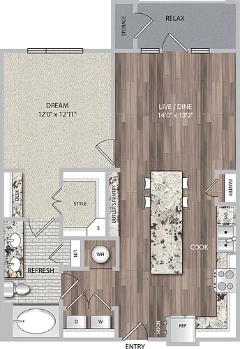 Floor plan A6