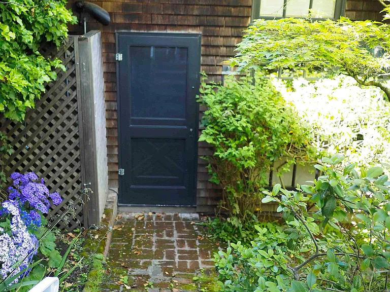 Entrance to cottage