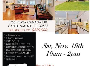 1266 Plata Canada Dr, Cantonment, FL 32533