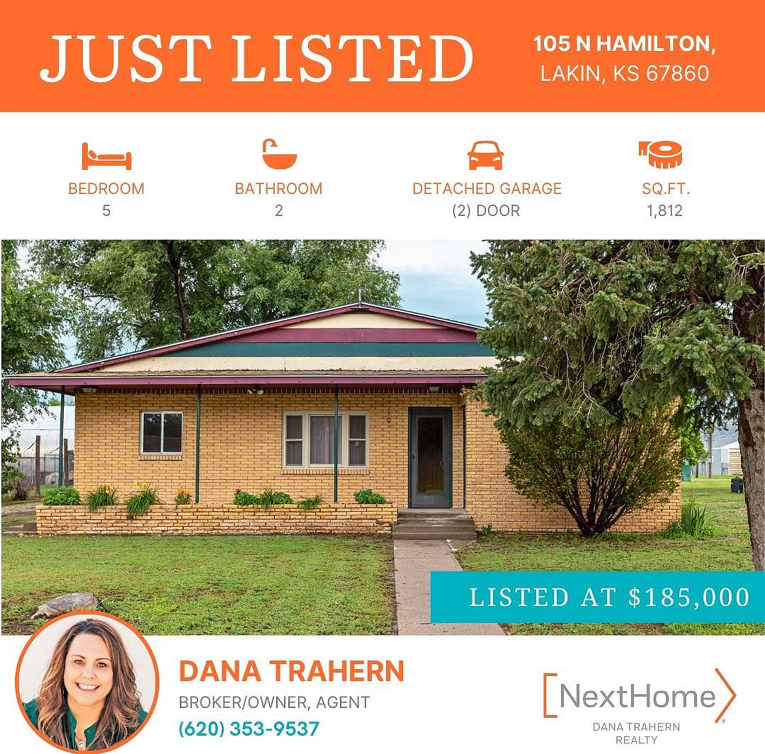 105 N Hamilton St, Lakin, KS 67860 MLS 11022 Zillow
