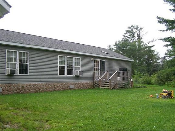 Back of home level yard