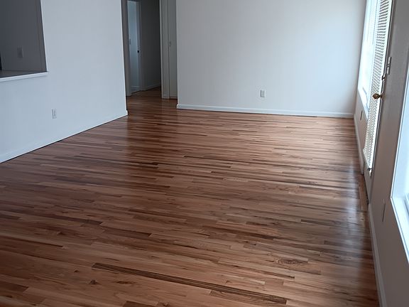 Front room new refinish hardwood floors