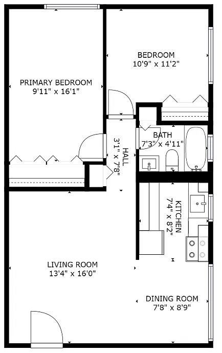 Floor plan 2X1