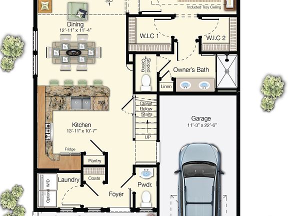 The Tidewater End Units - First Floor