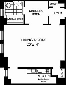 1st image of 435 W 23rd St APT 6d
