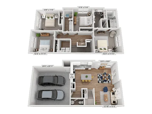 Floor plan Red Feather
