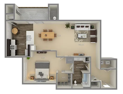 Floor plan Ballantrae