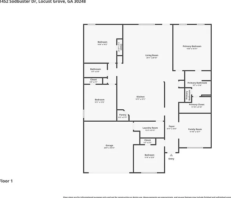 4 bed, 2.0 bath, 2164 sqft, $2,295 — Photo 2